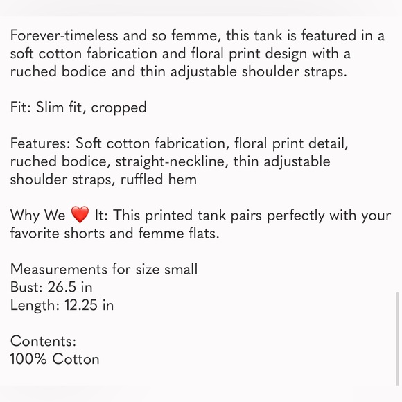 We The Free Dolce Vita Tank - Picture 5 of 5